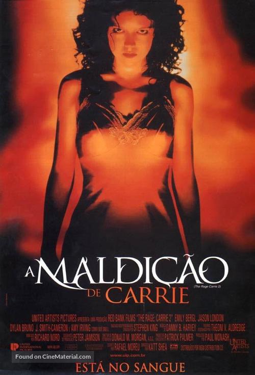 The Rage: Carrie 2 - Brazilian Movie Poster