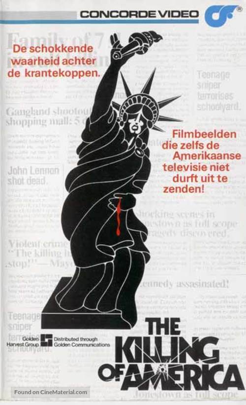The Killing of America - Dutch Movie Cover