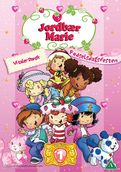 &quot;Strawberry Shortcake&quot; - Danish DVD movie cover