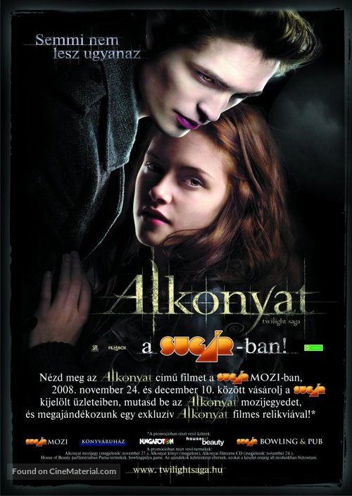 Twilight - Hungarian Movie Poster