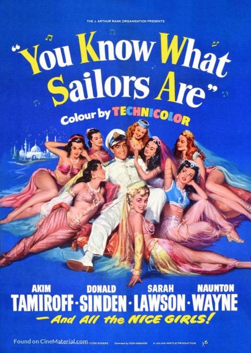 You Know What Sailors Are - British Movie Poster