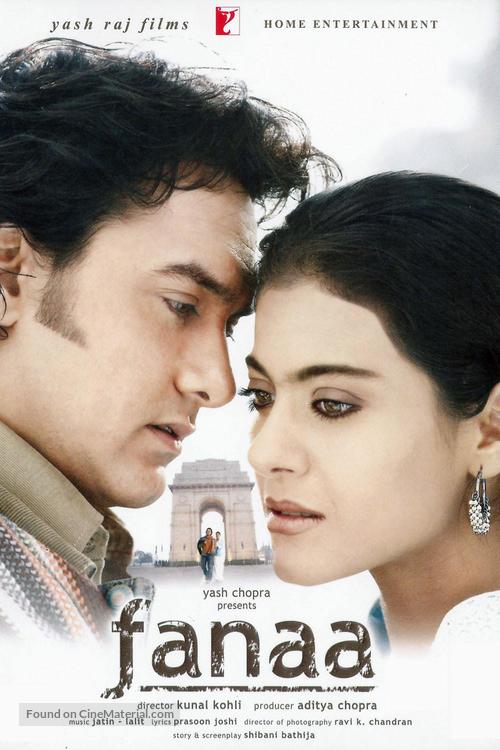 Fanaa - Indian DVD movie cover