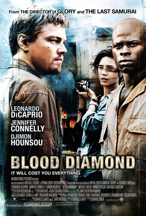 Blood Diamond - British Movie Poster