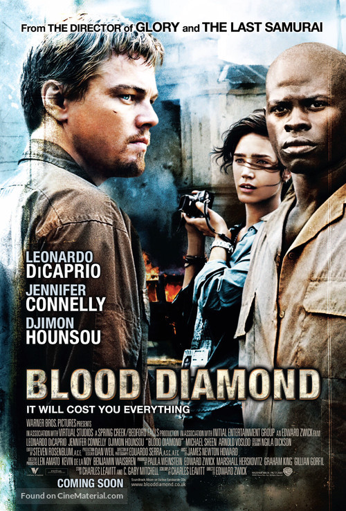 Blood Diamond - British Movie Poster