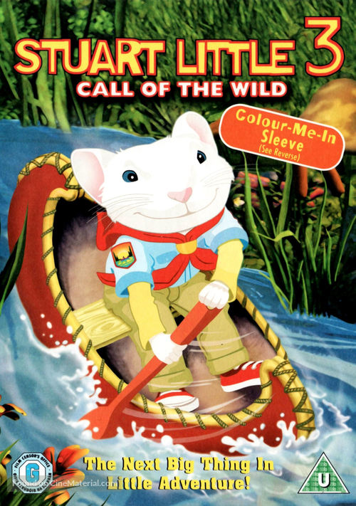 Stuart Little 3: Call of the Wild - British DVD movie cover