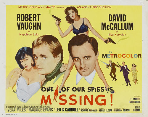 One of Our Spies Is Missing - Movie Poster