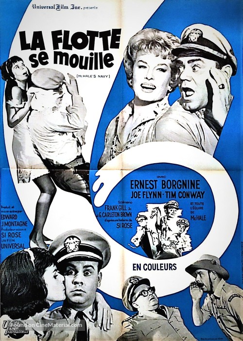 McHale&#039;s Navy - French Movie Poster