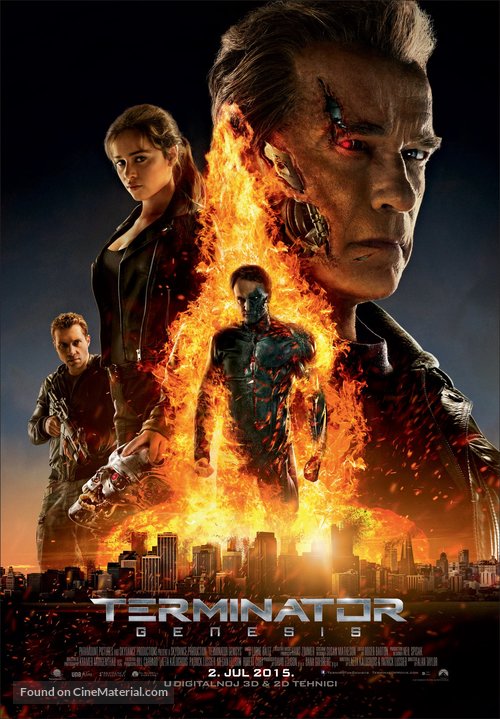 Terminator Genisys - Serbian Movie Poster