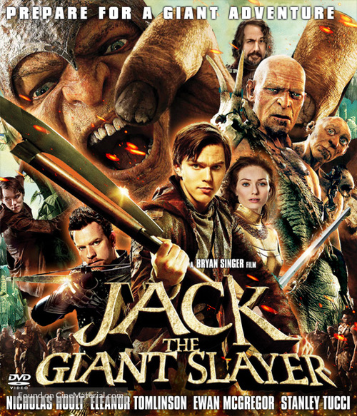 Jack the Giant Slayer - Singaporean DVD movie cover