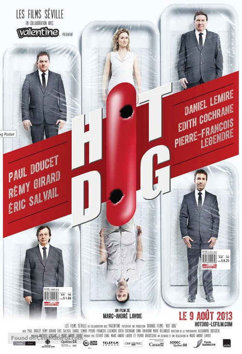 Hot Dog - Canadian Movie Poster