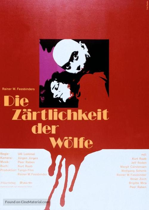 Die Z&auml;rtlichkeit der W&ouml;lfe - German Movie Poster