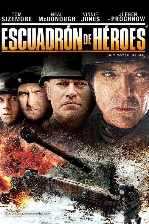Company of Heroes - Mexican DVD movie cover
