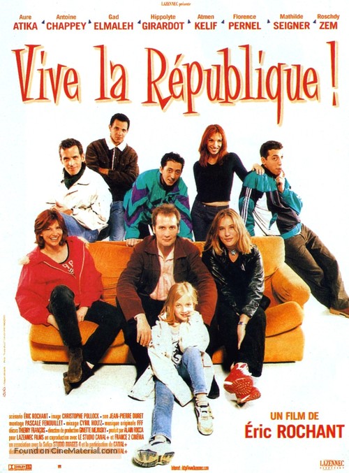 Vive la R&eacute;publique! - French Movie Poster