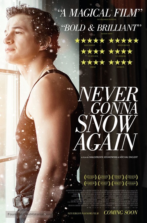 Sniegu juz nigdy nie bedzie - British Movie Poster