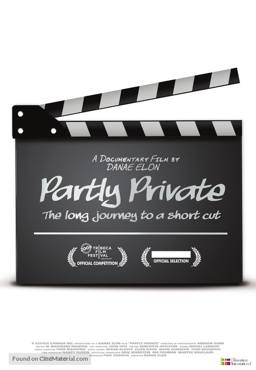 Partly Private - Canadian Movie Poster