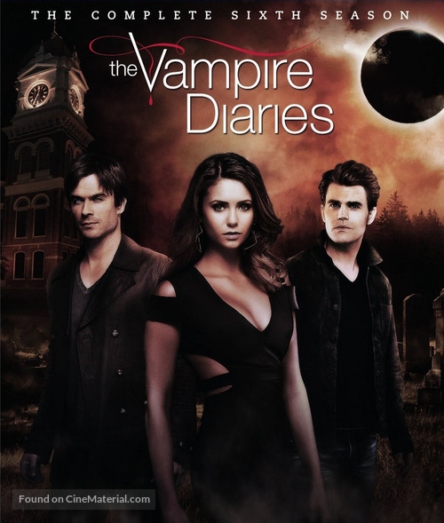 &quot;The Vampire Diaries&quot; - Blu-Ray movie cover