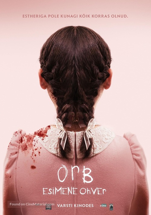 Orphan: First Kill - Estonian Movie Poster