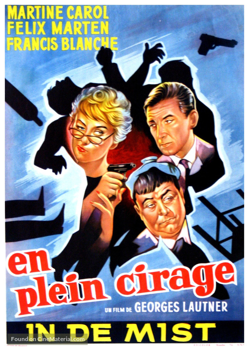 En plein cirage - Belgian Movie Poster
