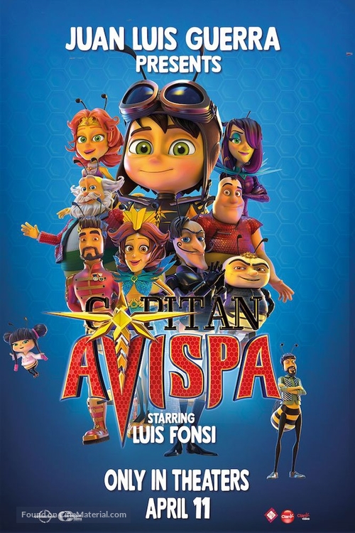 Capit&aacute;n Avispa - International Movie Poster