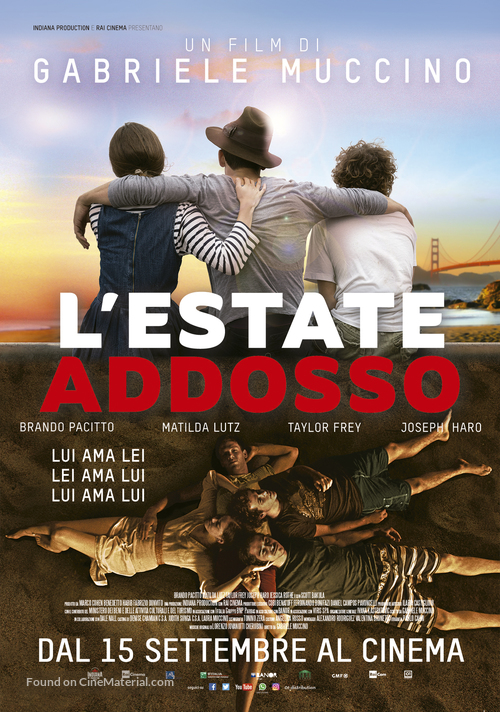 L&#039;estate addosso - Italian Movie Poster