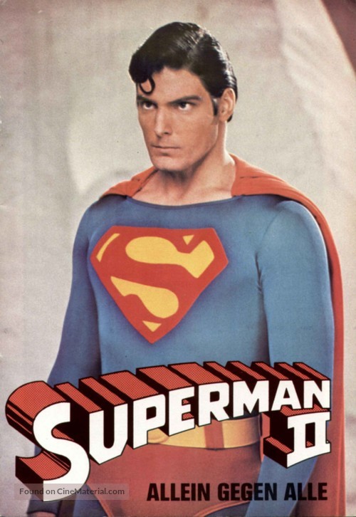 Superman II - German poster