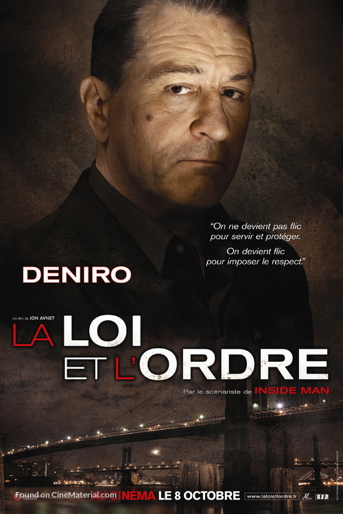 Righteous Kill - French Movie Poster