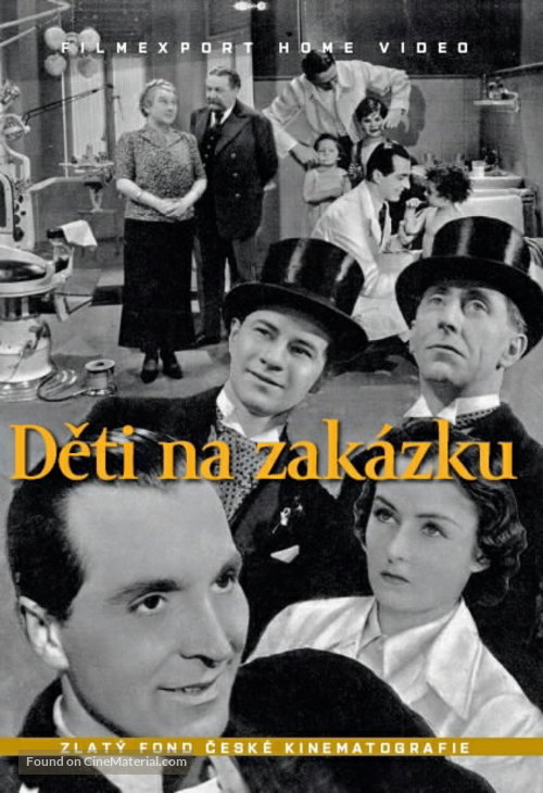 Deti na zak&aacute;zku - Czech DVD movie cover