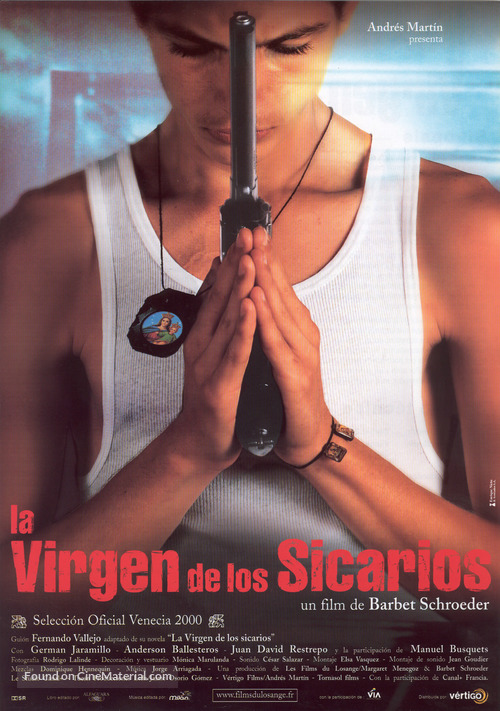 Virgen de los sicarios, La - Spanish Movie Poster