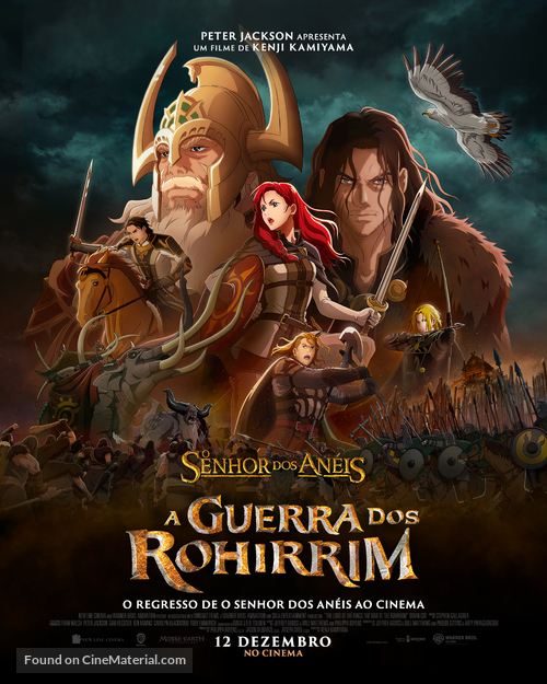 The Lord of the Rings: The War of the Rohirrim - Portuguese Movie Poster