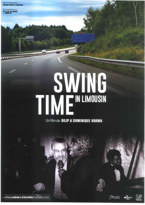 Swing Time in Limousin - French Movie Poster