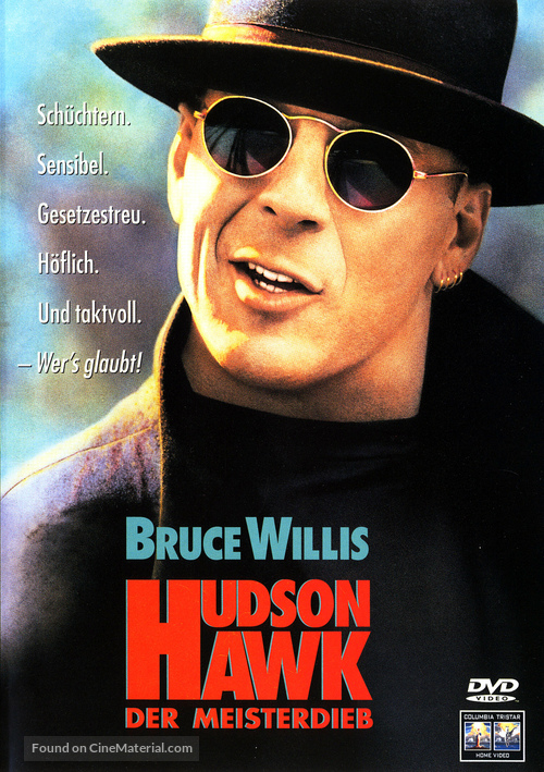 Hudson Hawk - German DVD movie cover