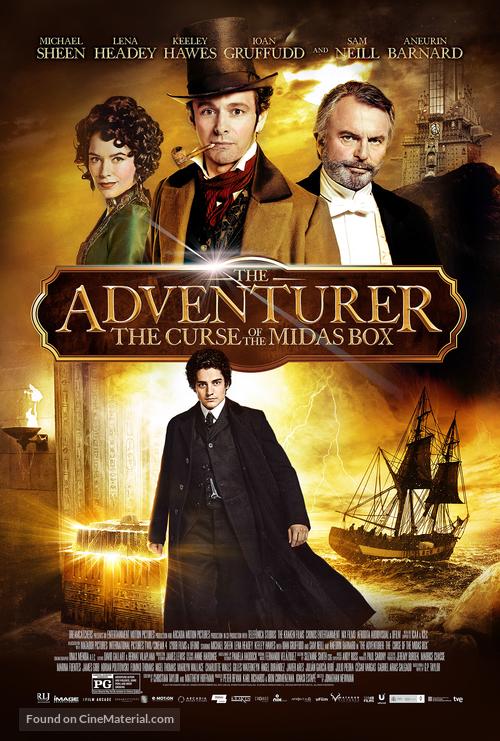The Adventurer: The Curse of the Midas Box - Movie Poster