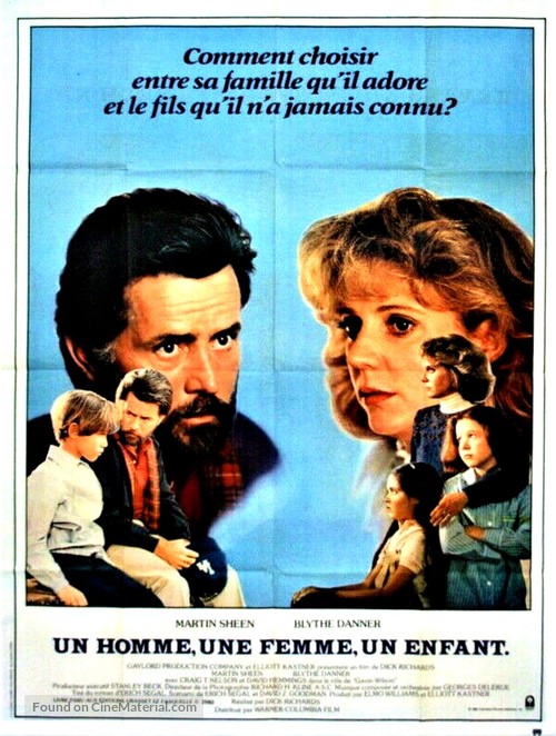 Man, Woman and Child - French Movie Poster