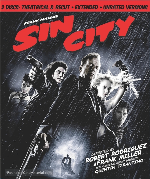 Sin City - Blu-Ray movie cover