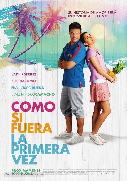 Como si fuera la primera vez - Mexican Movie Poster