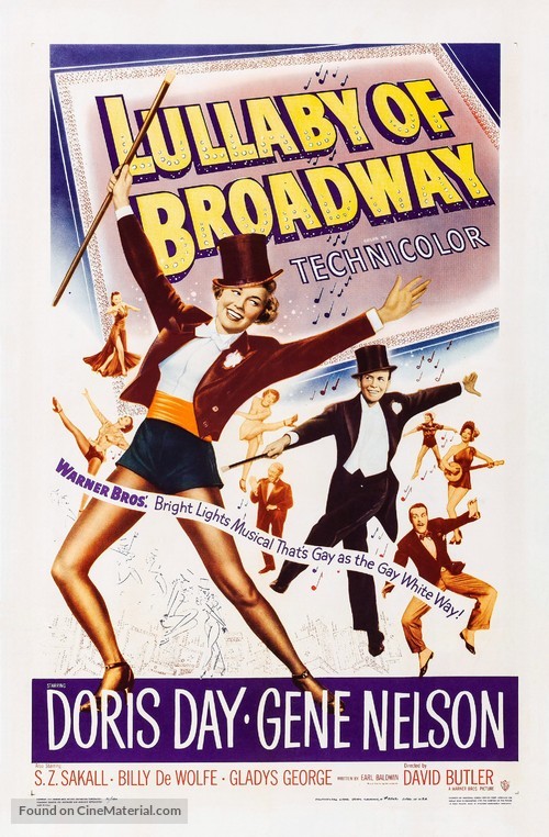 Lullaby of Broadway - Movie Poster