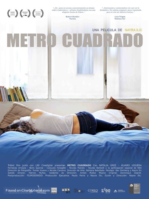 Metro Cuadrado - Chilean Movie Poster