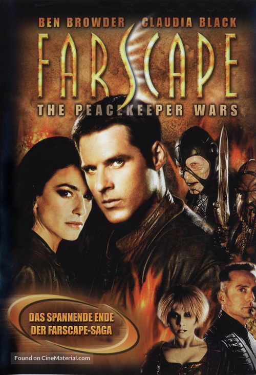 &quot;Farscape: The Peacekeeper Wars&quot; - German DVD movie cover