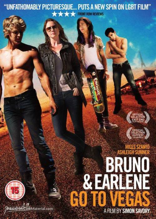 Bruno &amp; Earlene Go to Vegas - British DVD movie cover