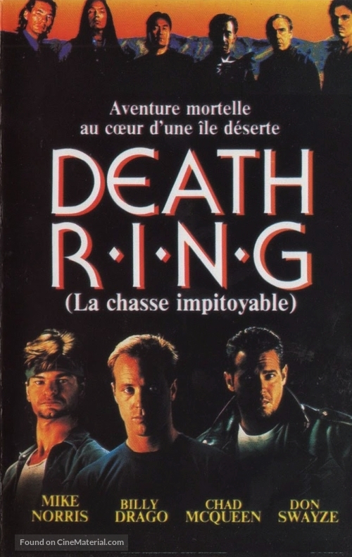 Death Ring - French VHS movie cover