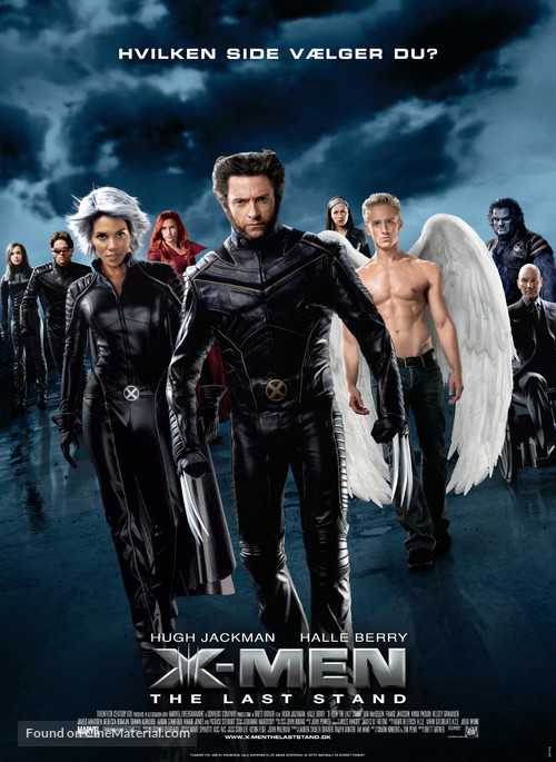 X-Men: The Last Stand - Danish Movie Poster