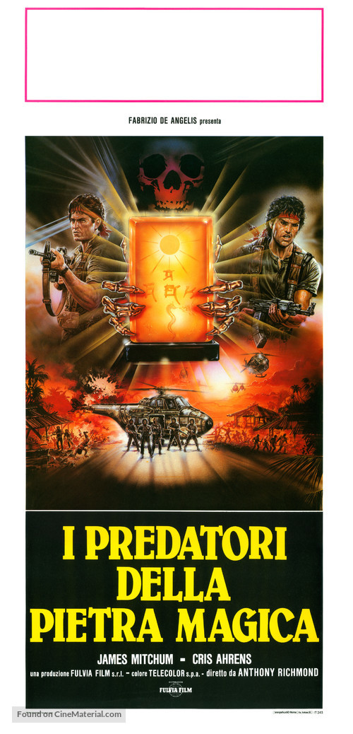 I predatori della pietra magica - Italian Movie Poster