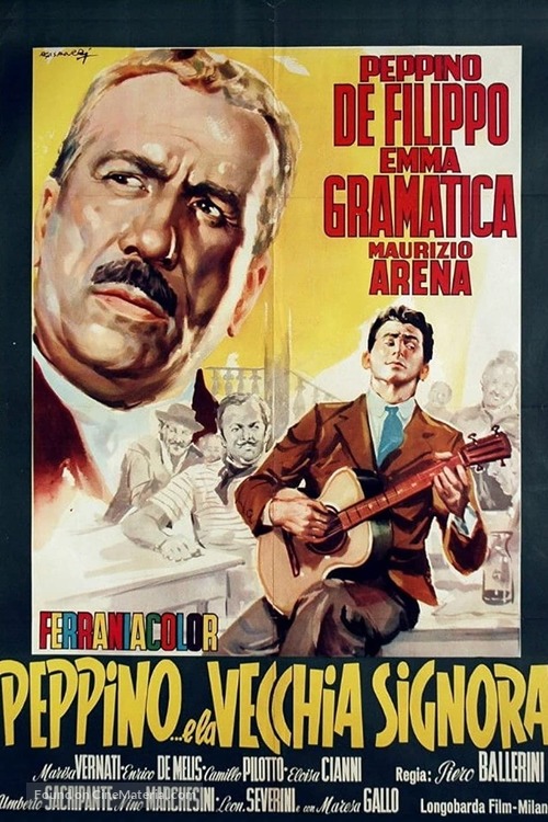 Peppino e la vecchia signora - Italian Movie Poster