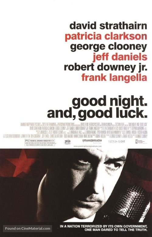 Good Night, and Good Luck. - Movie Poster