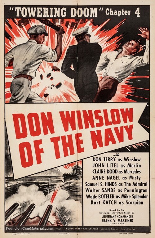 Don Winslow of the Navy - Movie Poster