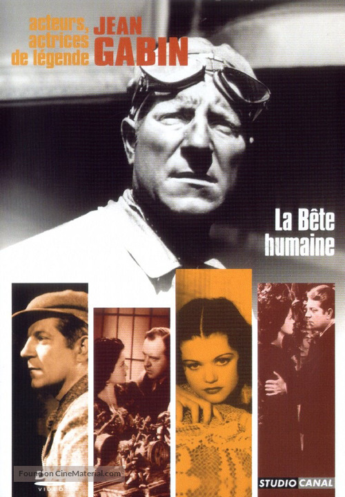 La b&ecirc;te humaine - French DVD movie cover