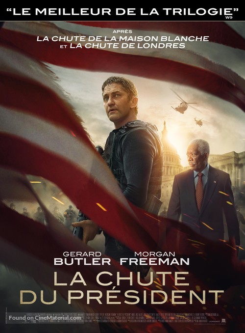 Angel Has Fallen - French Movie Poster