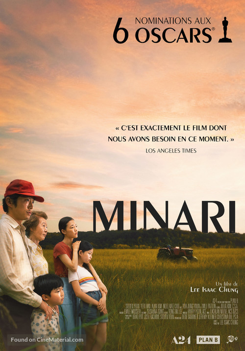 Minari - French Movie Poster