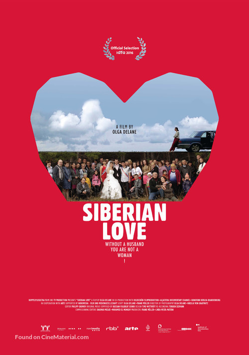 Siberian Love - German Movie Poster