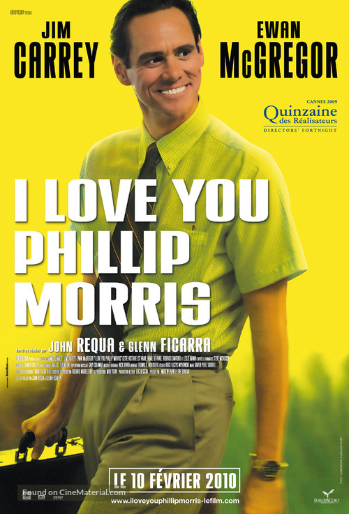 I Love You Phillip Morris - French Movie Poster